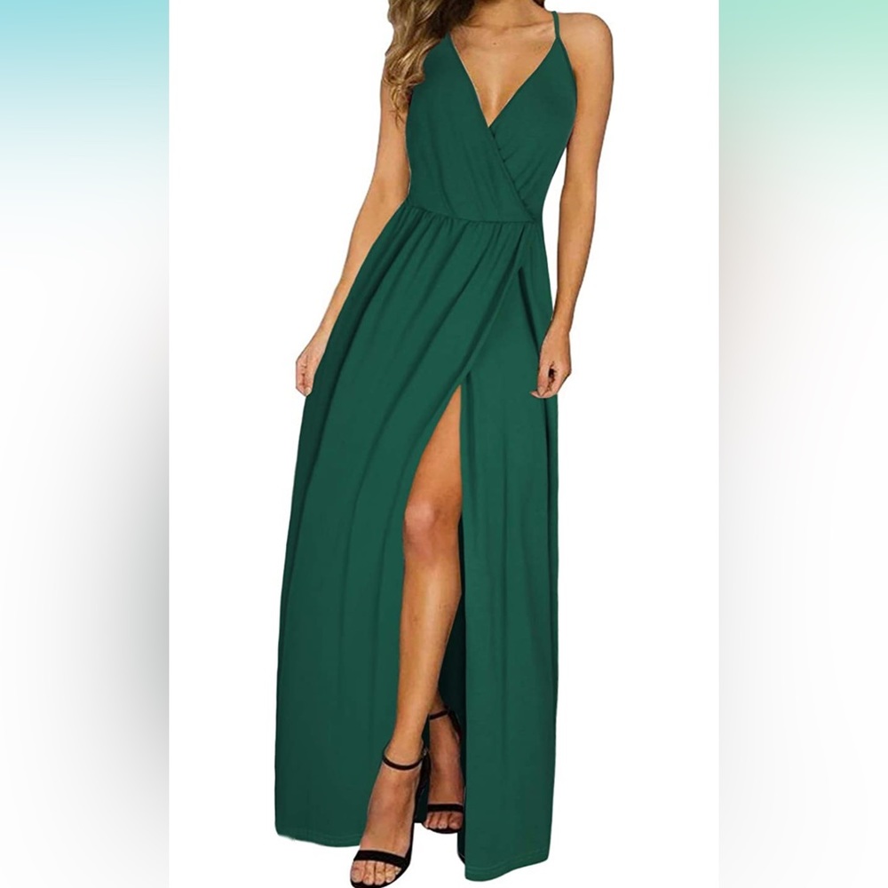 Green Summer Casual Dress